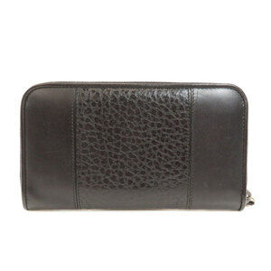 Bottega Veneta Zip Around Leather Long Wallet